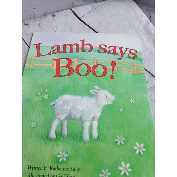 lamb story bag stuffed animal book matching farm handmade bag - Picture 4 of 6